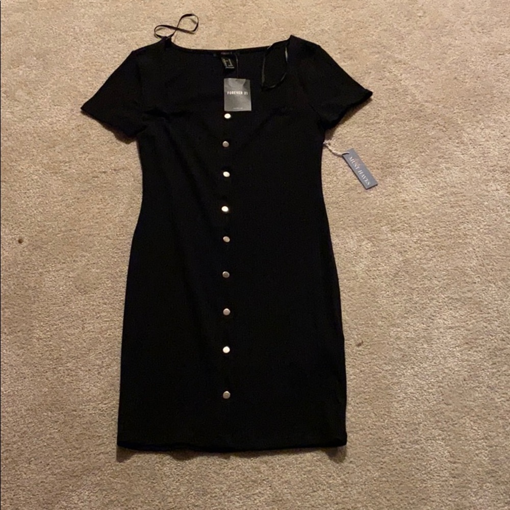 A long black dress